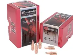 HORNADY 30CAL (.308") 150GR FMJBT BULLETS 100CT