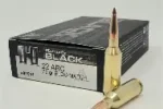 HORNADY 22 ARC 75GR ELD MATCH BLACK 20RD