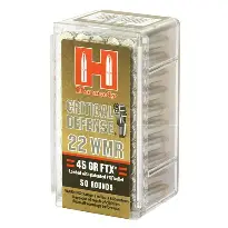 Hornady .22 WMR 45gr FTX – 50rd