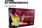 HORNADY SUPERFORMANCE 270 WINCHESTER 130GR SST AMMO 20RDS