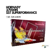 HORNADY SUPERFORMANCE 270 WINCHESTER 130GR SST AMMO 20RDS