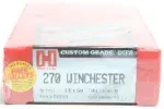 HORNADY 270 WINCHESTER SERIES I FL 2-DIE SET, S/H #1