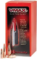 HORNADY 7MM (.284") 120GR V-MAX BULLETS 100CT