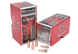 HORNADY 30CAL (.308") 110GR V-MAX BULLETS 100CT