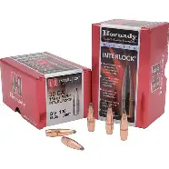 HORNADY 30 CAL 165GR SP INTERLOCK BULLETS 100CT