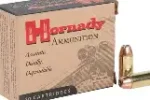 HORNADY CUSTOM 40 S&W 155GR XTP-JHP AMMO 20RDS