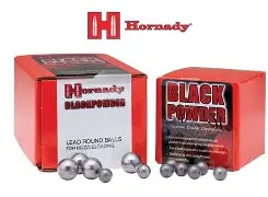 HORNADY 44 CAL (.454") LEAD ROUND BALL 100CT