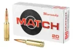 HORNADY MATCH 6.5 CREEDMOOR 147GR ELD-M AMMO 20RDS