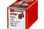 HORNADY 9MM 115GR XTP 20RDS
