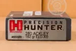 HORNADY 280 ACKLEY IMP 162GR ELD X AMMO 20RDS