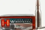 HORNADY AMERICAN WHITETAIL 308 WINCHESTER 165GR SP AMMO 20RDS