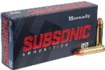 HORNADY SUBSONIC 450 BUSHMASTER 395GR SUB-X AMMO 20RDS