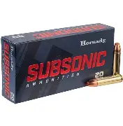 HORNADY SUBSONIC 450 BUSHMASTER 395GR SUB-X AMMO 20RDS