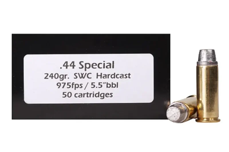 HSM 44 SPECIAL 240GR SEMI-WADCUTTER AMMO 50RDS