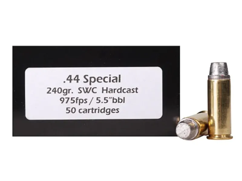 HSM 44 SPECIAL 240GR SEMI-WADCUTTER AMMO 50RDS