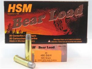HSM BEAR 460 SW MAG 325GR WFN AMMO 20RDS