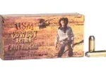 HSM 45 COLT 200GR RNFP AMMO 50RDS