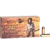 HSM 45 COLT 200GR RNFP AMMO 50RDS