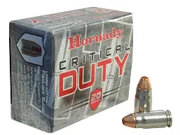 HORNADY CRITICAL DUTY 357 SIG 135GR AMMO 20RDS
