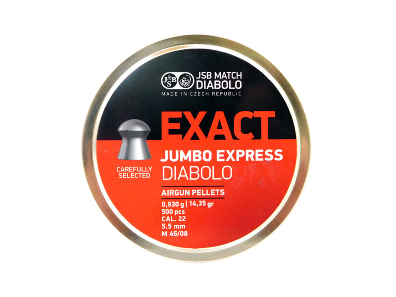 JSB JUMBO EXPRESS 22CAL 14.35GR PELLETS 500CT