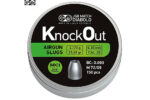 JSB KNOCK OUT MKII SLUGS 25CAL 33.49GR PELLETS 150CT