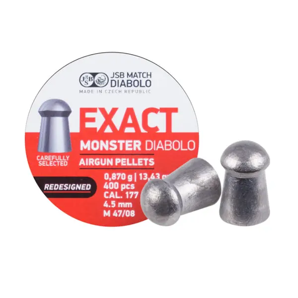 JSB REDESIGNED MONSTER 177CAL 13.43GR PELLETS 400CT