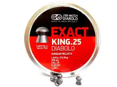 JSB_KING_25CAL_25.39GR_350CT JSB KING 25CAL 25.39GR PELLETS 350CT