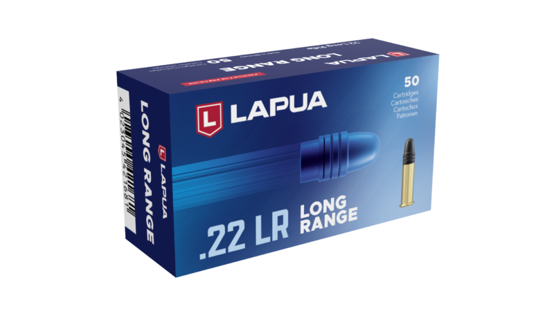 LAPUA 22LR 40GR LONG RANGE AMMO 50RDS