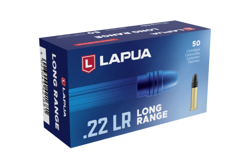 LAPUA LONG RANGE 22LR 40GR AMMO 50RDS LAPUA 22LR 40GR LONG RANGE AMMO 50RDS