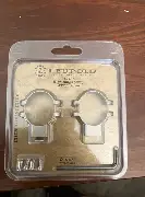 LEUPOLD STD HIGH RINGS .900 SLIVER