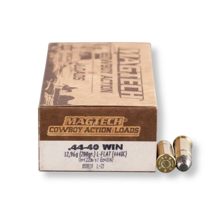 MAGTECH COWBOY ACTION 44-40 WINCHESTER 225GR LFN AMMO 50RDS