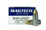 MAGTECH 9MM LUGER STEEL CASE 115GR FMJ 50RD