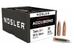 NOSLER 7MM (.284") 160GR SPITZR ACCUBOND BULLETS 50CT