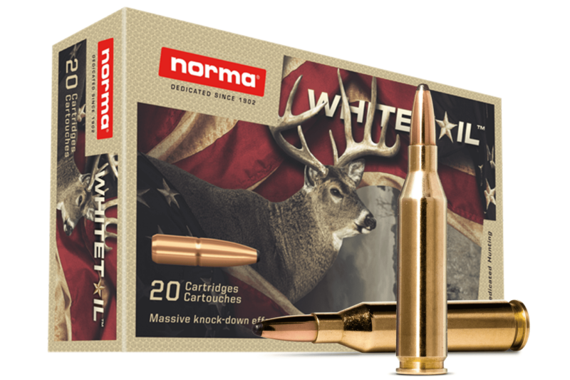 NORMA 243 WIN 100gr NORMA WHITETAIL 243 WINCHESTER 100GR PSP AMMO 20RDS