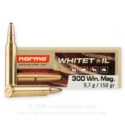 norma .300 Win Mag 150gr SP – 20rd
