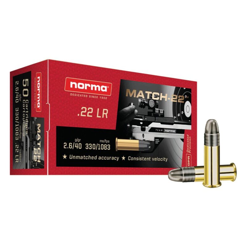 NORMA MATCH-22 50ct