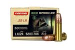 NORMA ECO SPEED-22 22LR 24GR 1706FPS AMMO 50RDS