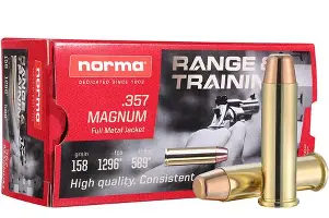 norma .357 Magnum 158gr FMJ – 50rd