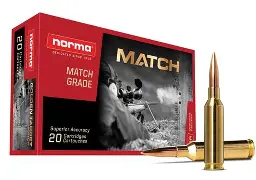 NORMA GOLDEN TARGET MATCH 6MM CREEDMOOR 107GR AMMO 20RDS