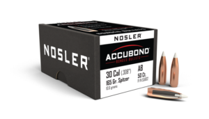 NOSLER 30CAL (.308") 165GR ACCUBOND BULLETS 50CT