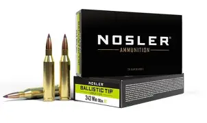 Nosler_.243_90gr_BT NOSLER 6MM (.243") 90GR BALLISTIC TIP BULLETS 50CT
