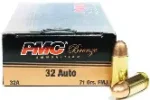 PMC 32 ACP 71GR FMJ AMMO 50RDS