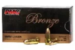 PMC 9MM LUGER 124GR FMJ AMMO 50RDS