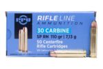 PPU 30 CARBINE 110GR SP AMMO 50RDS