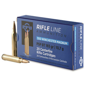 PPU 300 WIN MAG 165GR PSPBT AMMO 20RDS