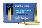 PPU 300 WINCHESTER MAG SP 180GR AMMO 20RDS