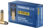 PPU 38 SPECIAL 158gr SWC HP AMMO 50RDS