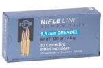 PPU 6.5 GRENDEL 120GR BTHP AMMO 20RDS