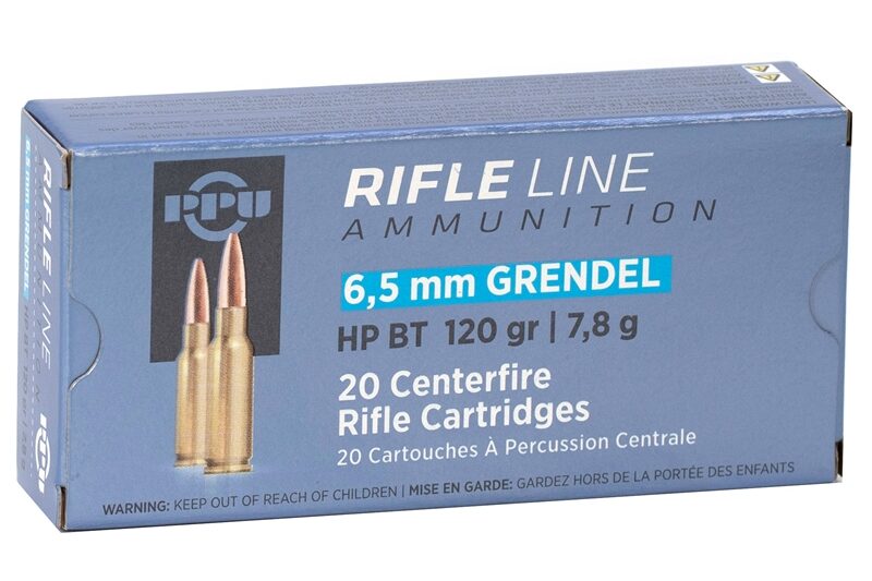 PPU 6.5 GRENDEL 120GR BTHP AMMO 20RDS