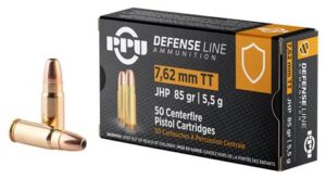 PPU 7.62TT 85GR TOKAROV AMMO 50RDS